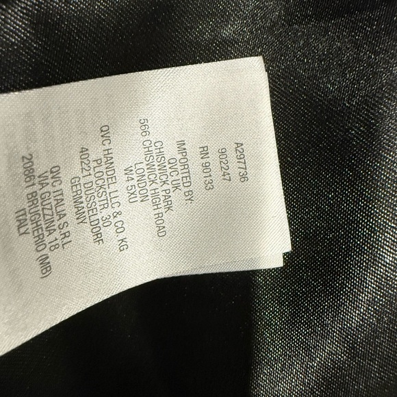 Belle by Kim Gravel Women's Jacket Sz 1X Faux Leather - Picture 5 of 5